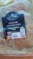 Schweine Rückensteaks