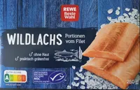 Wildlachs Portionen vom Filet