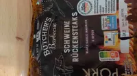 Schweine Rückensteaks