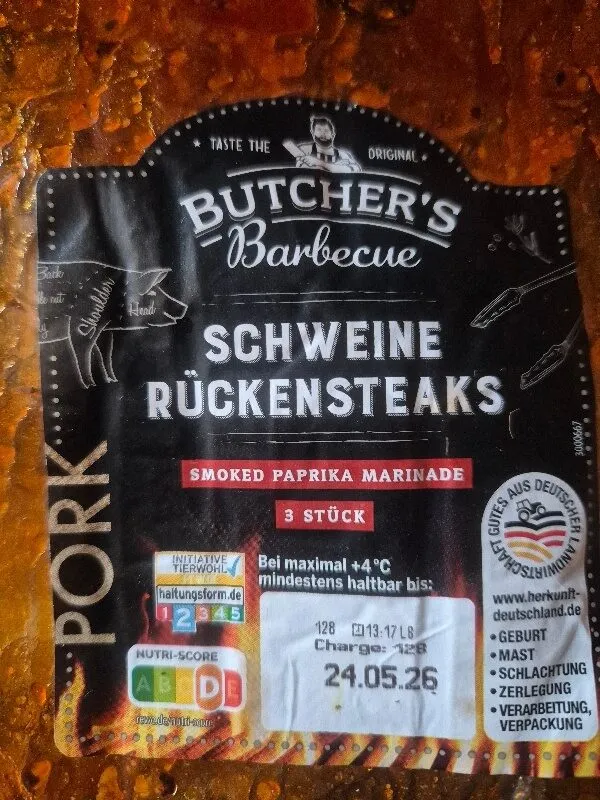 Schweinerückensteaks