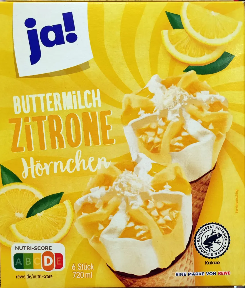 Buttermilch Zitrone