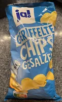 NUTRI-SCORE AB jas GERIFFELTE CHIPS GESALZEN 2000