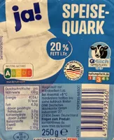 ja! Speisequark 20% 4337256932660
