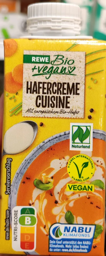 Hafercreme Cuisine