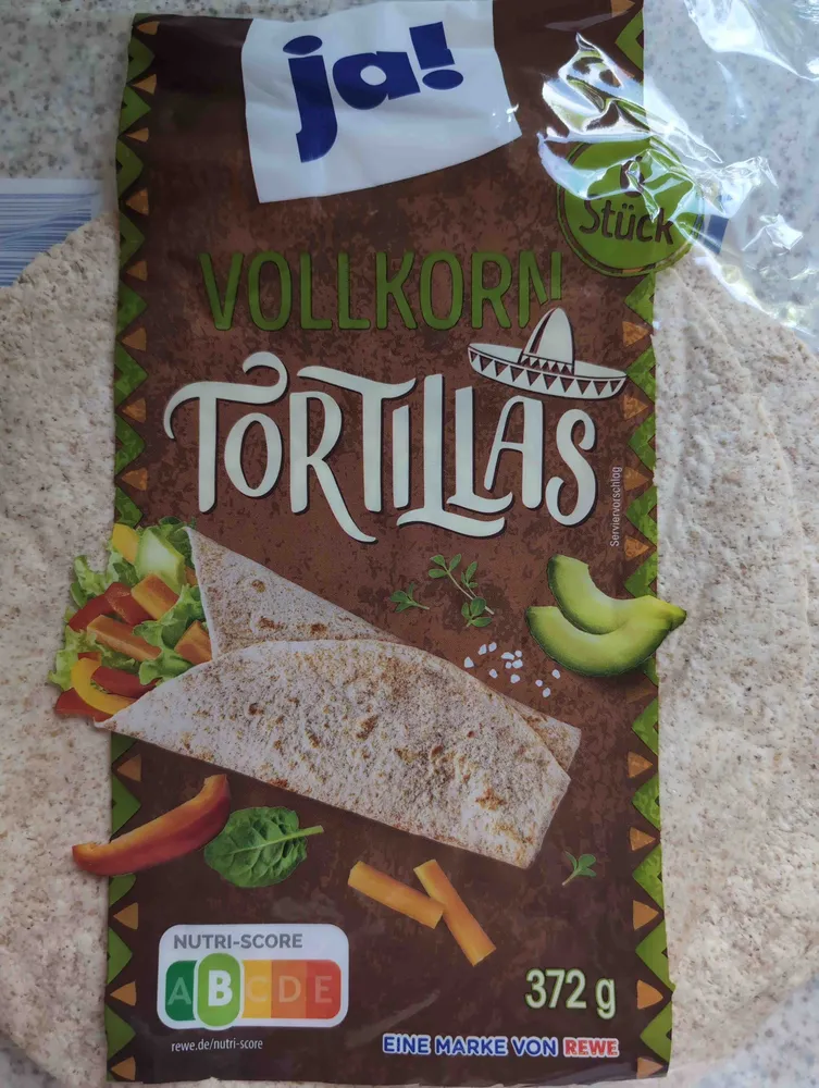 Vollkorn Tortillas