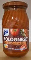 Bolognese mit Hackfleisch vom Rind