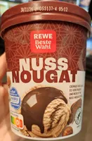 Nuss Nougat Eiscreme