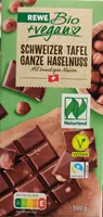 Schweizer Tafel Ganze Haselnuss