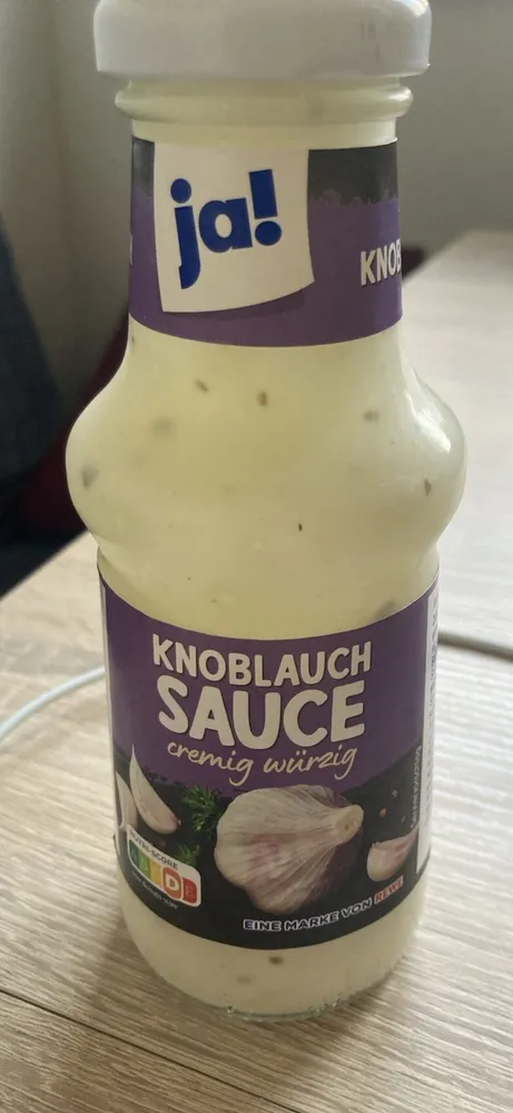 Knoblauch sauce