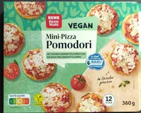 Mini-Pizza Pomodoro Vegan