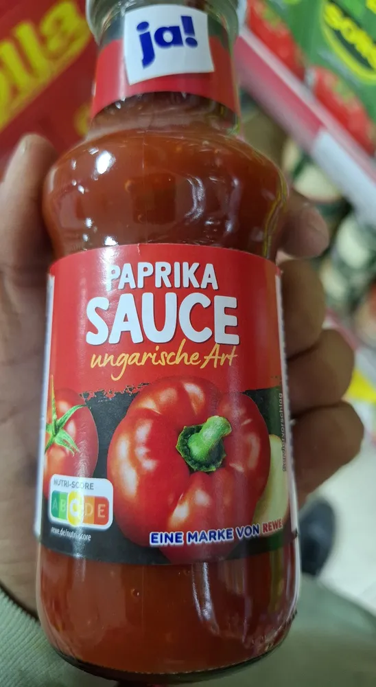 Paprika Sauce ungarische Art