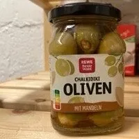 Chalkidiki Oliven mit Mandeln