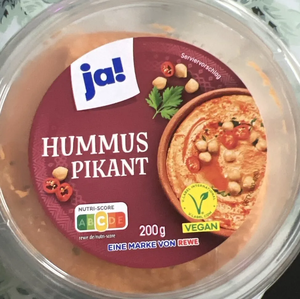 Hummus Pikant