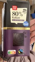 80% Kakao Edelbitter Schokolade