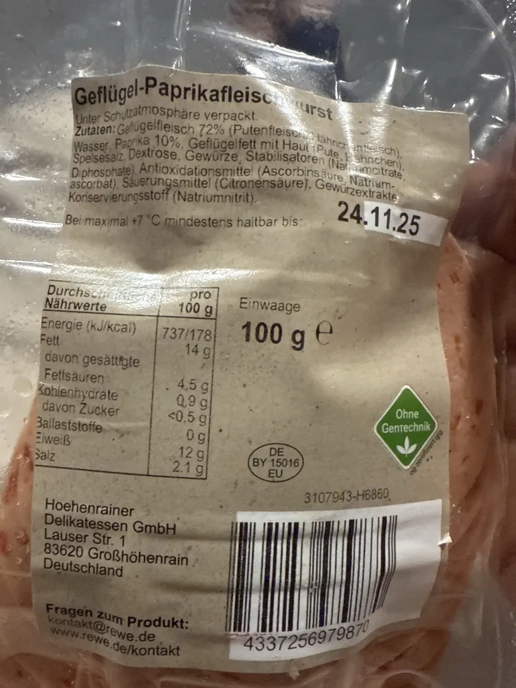 Paprika-Mortadella