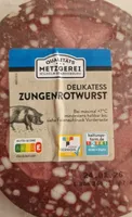 Delikatess Zungenrotwurst