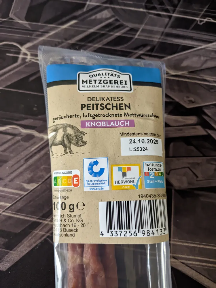 Delikatess Peitschen Knoblauch