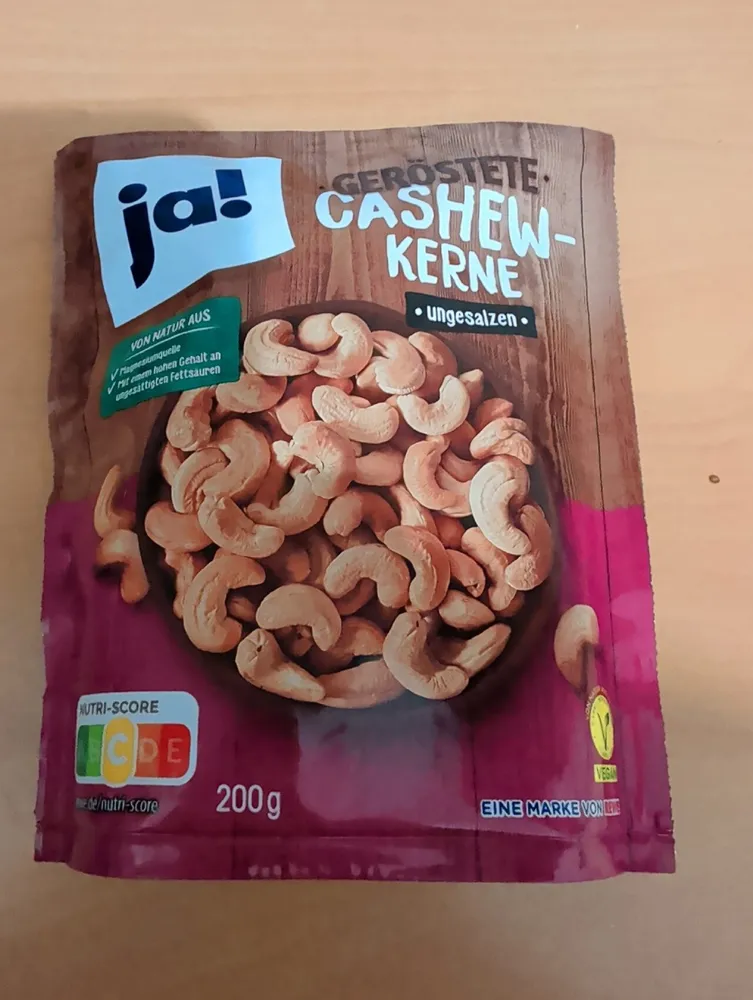 Geröstete Cashewkerne