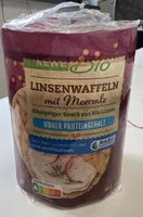 Linsenwaffeln mit Meersalz