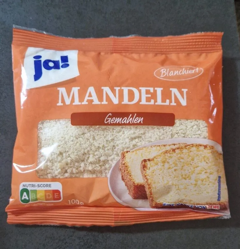 Mandeln gemahlen & blanchiert
