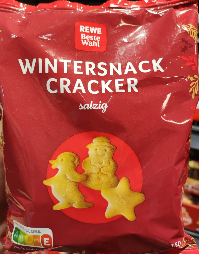Wintersnack Cracker salzig