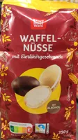 Waffelnüsse mit Eierlikörgeschmack