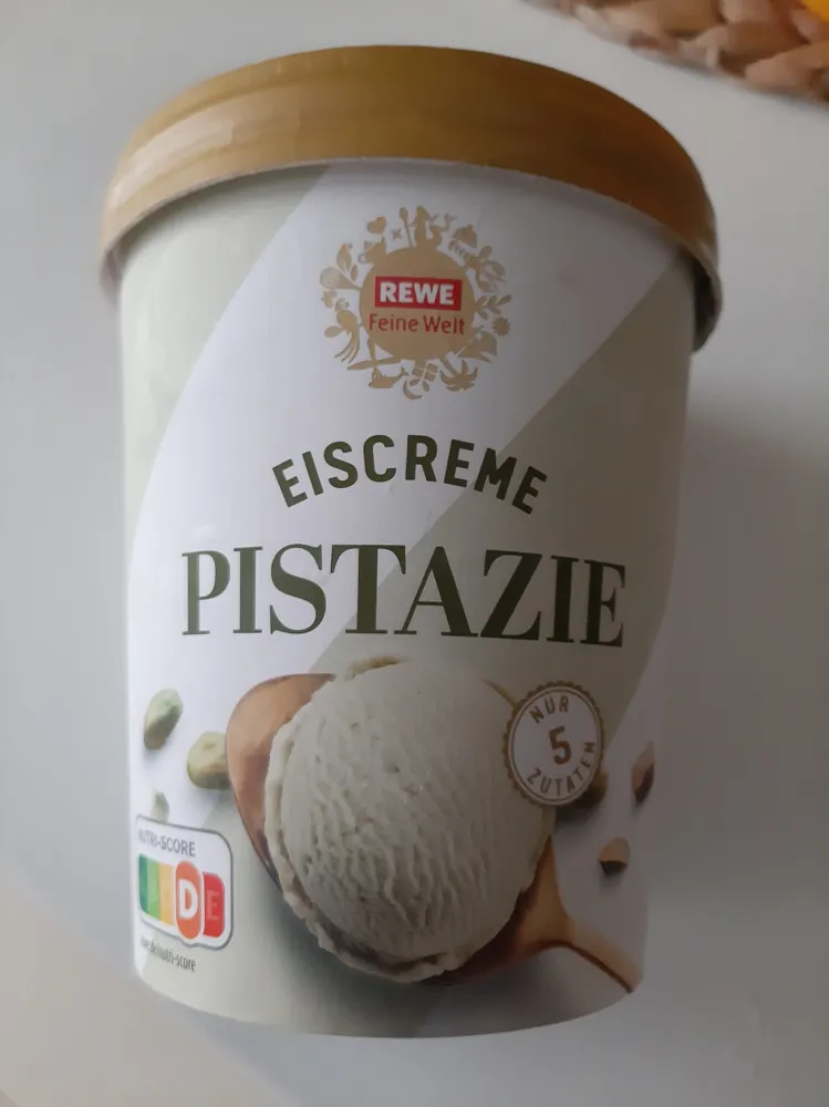 Rewe Eiscreme Pistazie
