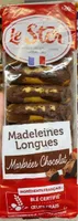 Madeleines longues marbrées chocolat