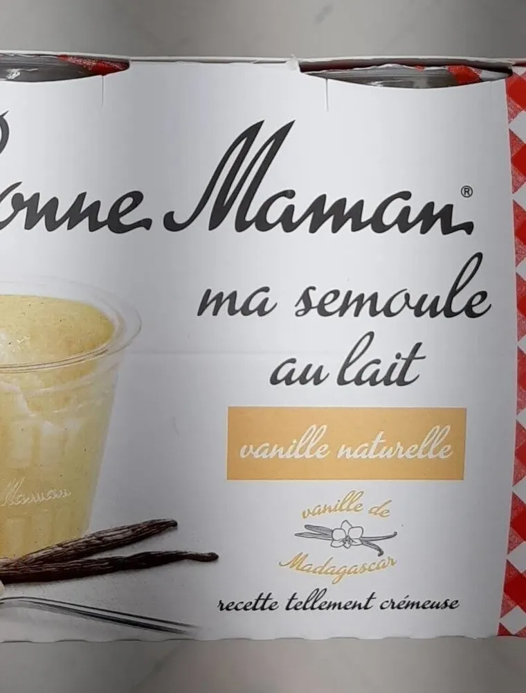 Ma semoule au lait