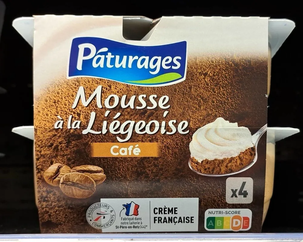 Mousse à la liégeoise café