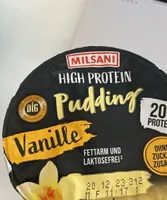 High protein pudding vanille