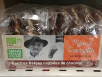 Gaufres Belges nappées de chocolat