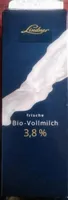 Frische Bio-Vollmilch