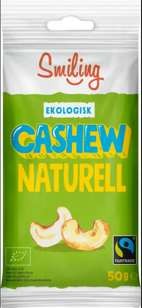 Ekologisk Cashew Naturell