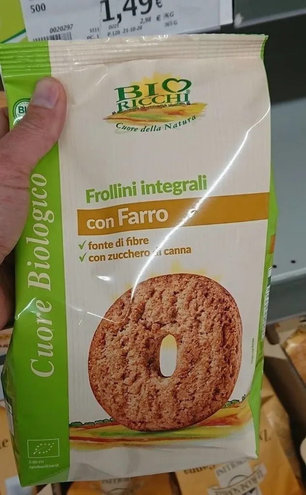 Frollini integrali con farro