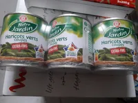 Haricots verts coupés extra fins