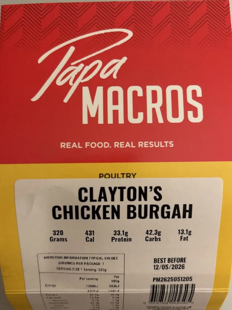 Clayton’s Chicken Burgah