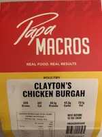 Clayton’s Chicken Burgah