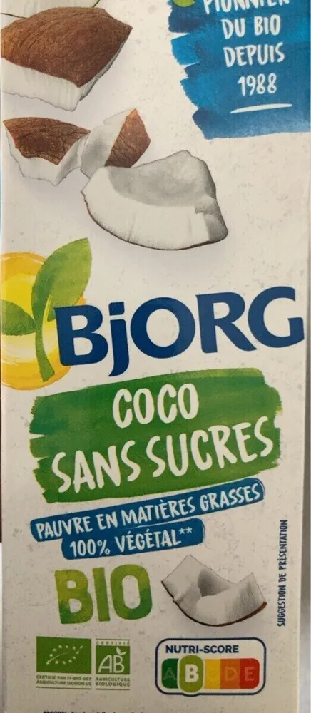 Coco sans sucre