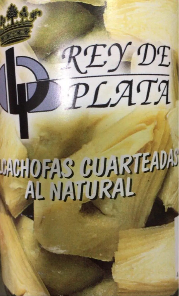 Alcachofas cuarteadas al natural