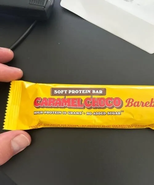 Barbells caramel choco