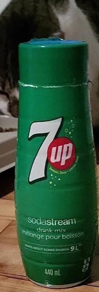 7up SodaStream Saveur