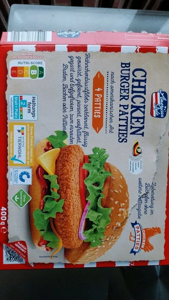 Chicken Burger Patties