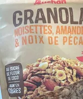 Granola noisette amandes