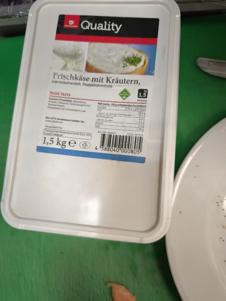 Transgourmet Quality Frischkäse Mit Kräutern