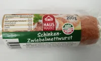 Schinken-Zwiebelmettwurst