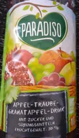 Paradiso Apfel traube granatapfel drink