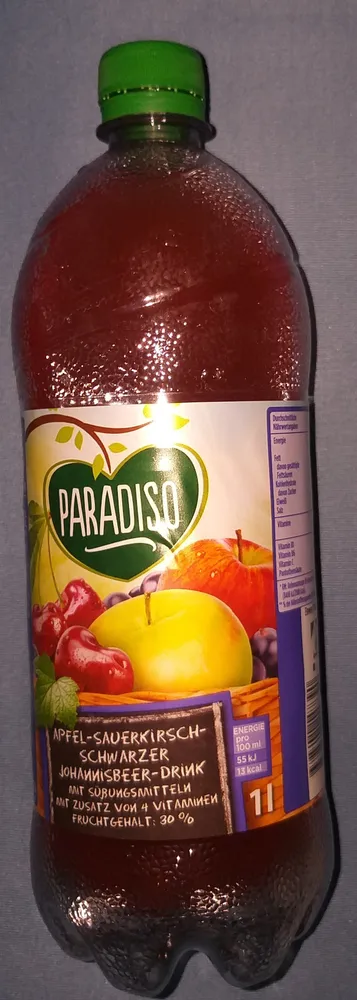 Boisson Pomme-Cerise-Myrtille
