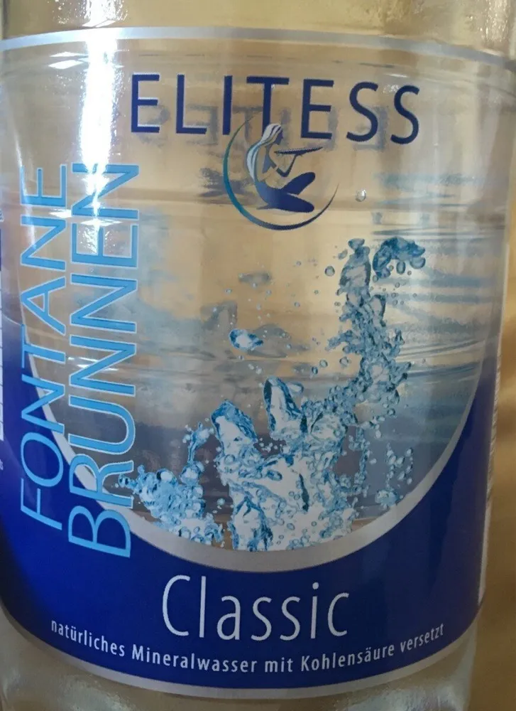 Mineralwasser Baruth Quelle, Elitess, classic