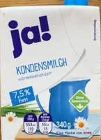 Kondensmilch wärmebehandelt 7,5% Fett
